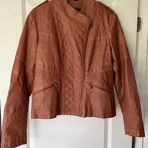 Guess Faux Leather Moto Jacket